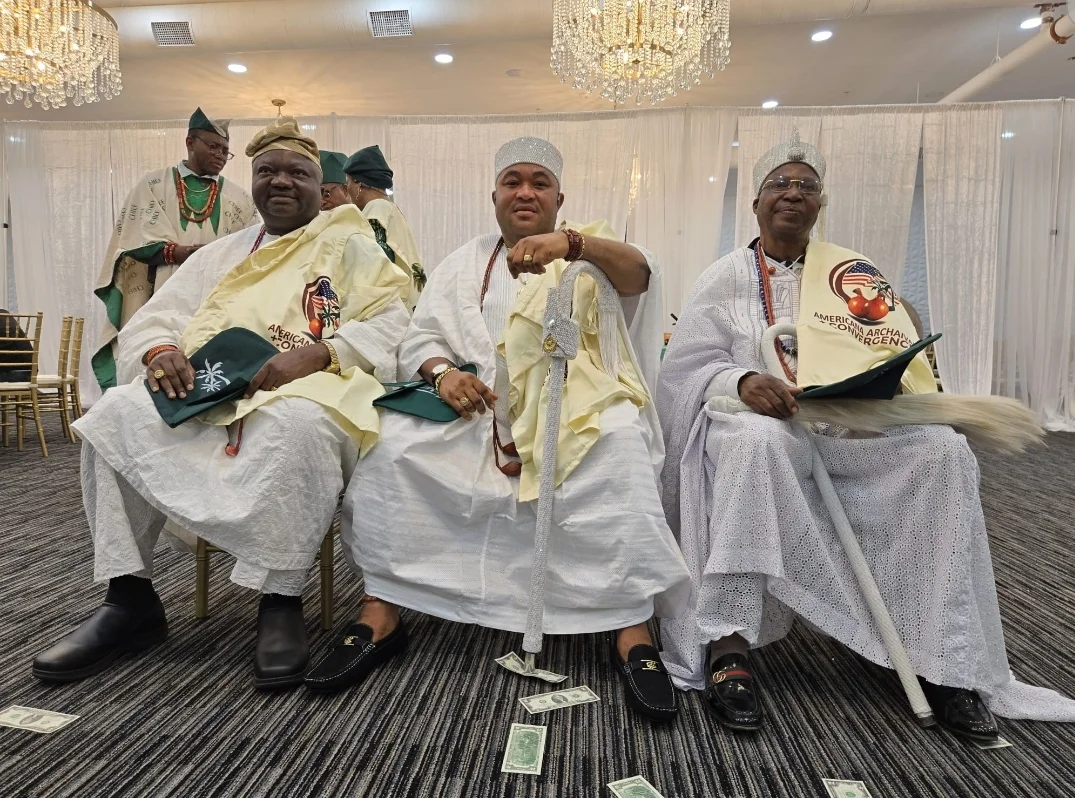 Yoruba Monarchs Honour Kegites Club In US