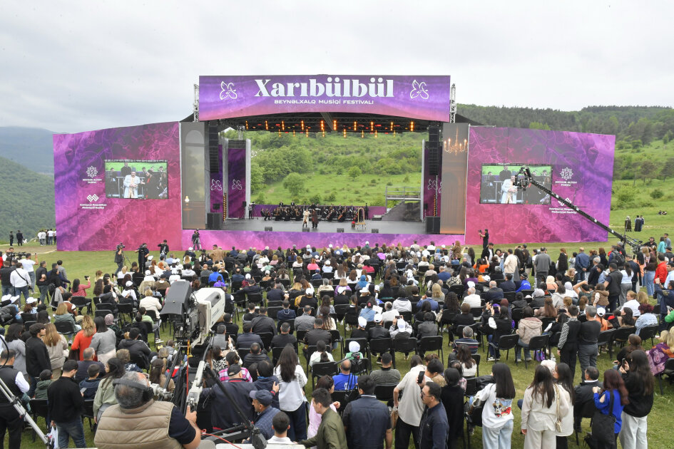 Shusha hosts opening ceremony of “Kharibulbul” International Music Festival