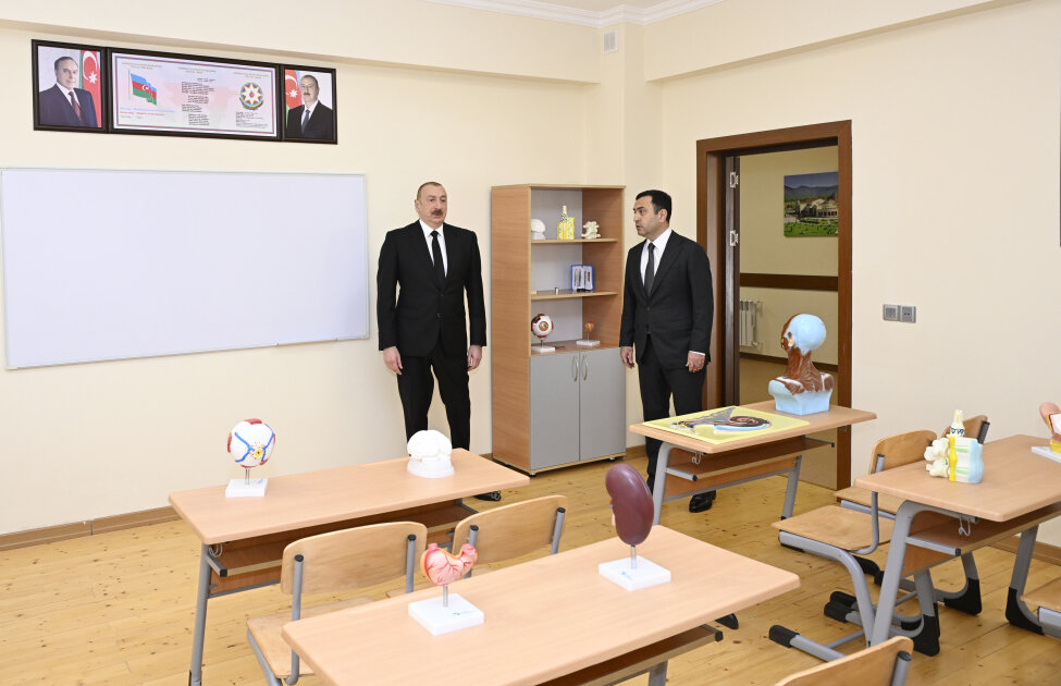 President Ilham Aliyev attended inauguration of “Talistan” Lyceum in Ismayilli city