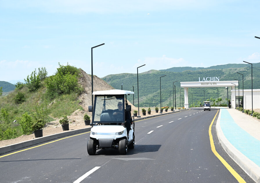 President Ilham Aliyev attended opening of “Lachin” Recreation Complex