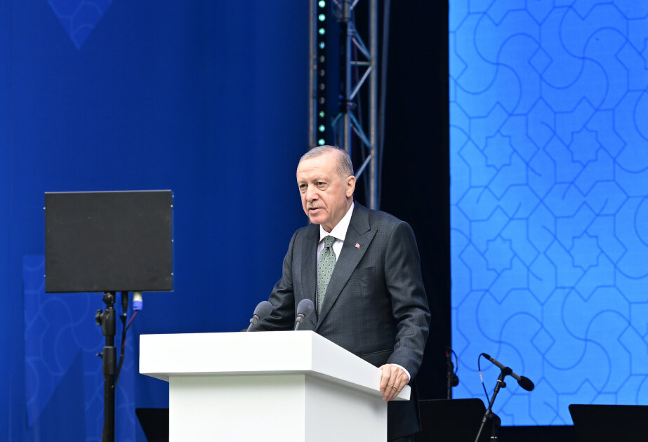 President Erdoğan: The torch of freedom lit in 1918 brightly illuminates Azerbaijan’s path