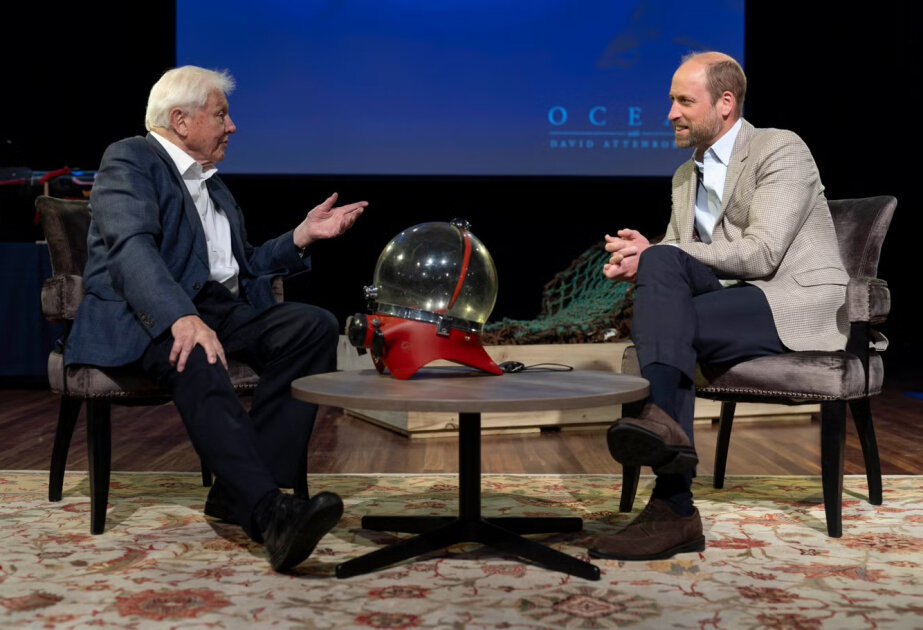 UK's Prince William calls for urgent action to protect oceans