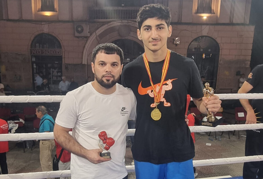 Azerbaijani fighter claims gold at International Boxing Tournament Miroslav Petrovic