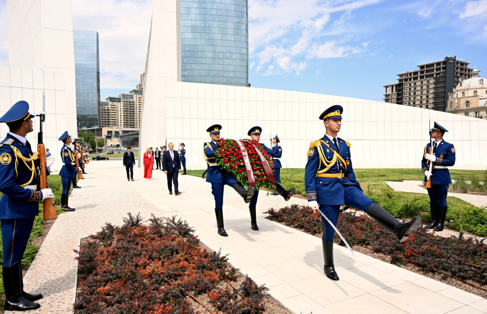 President of Assembly of North Macedonia visits Victory Park in Baku