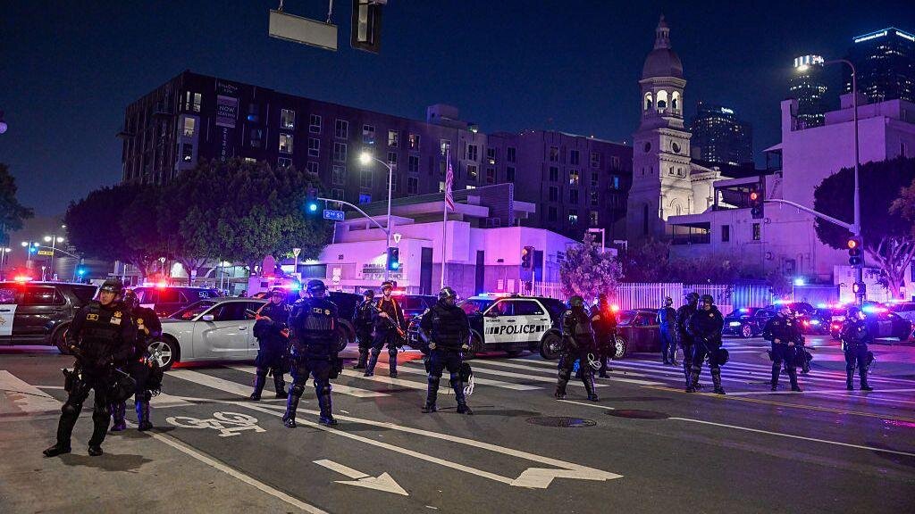 LA has the resources to deal with protests, district attorney says