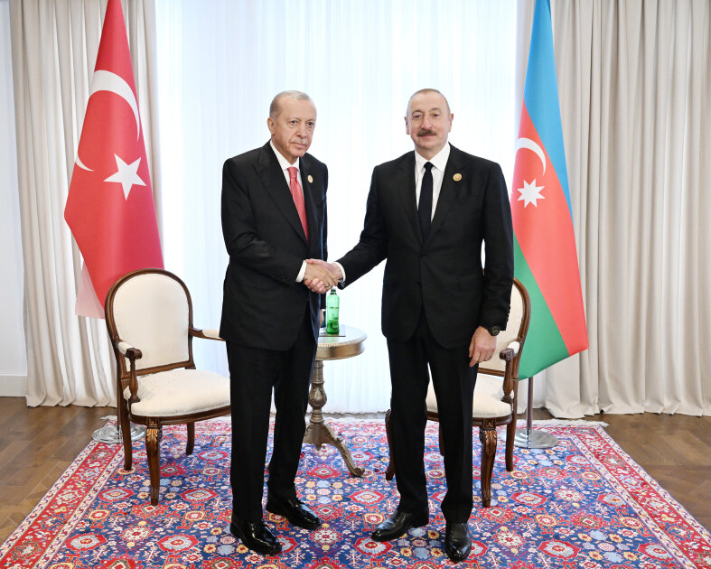President of Azerbaijan Ilham Aliyev met with President of Türkiye Recep Tayyip Erdoğan in Khankendi