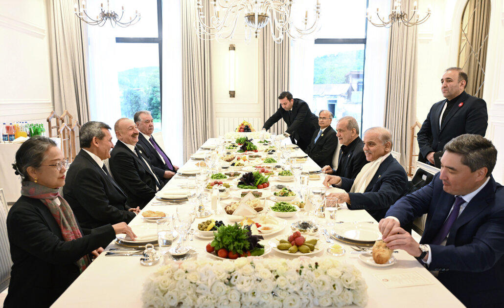 Official luncheon hosted in Shusha on behalf of President Ilham Aliyev in honor of 17th ECO Summit participants
