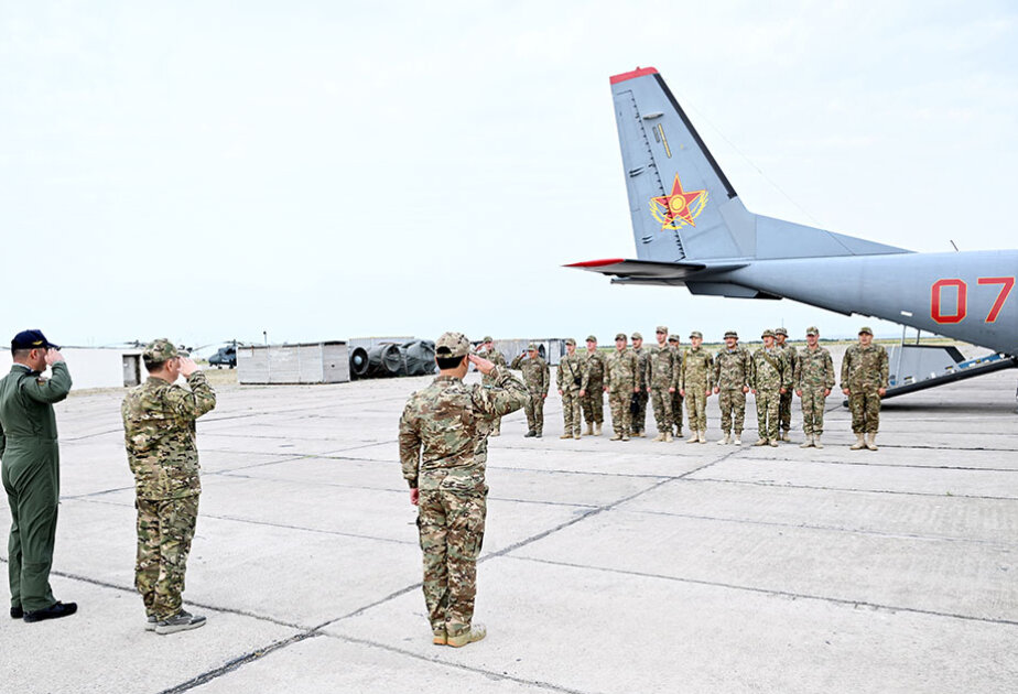 Kazakh servicemen arrive in Azerbaijan to participate in "Tarlan - 2025" exercise
