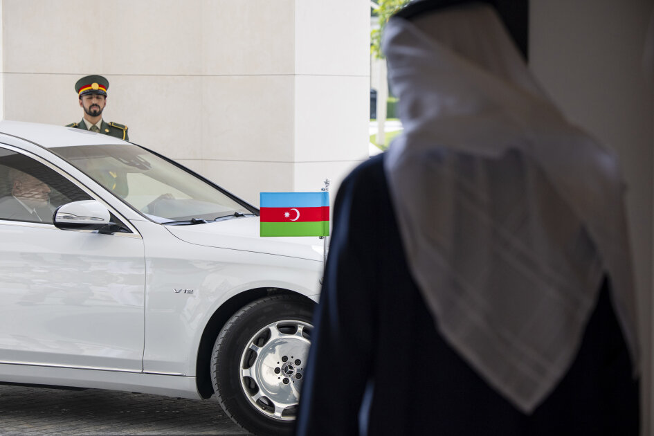 President of Azerbaijan Ilham Aliyev met with President of United Arab Emirates in Abu Dhabi