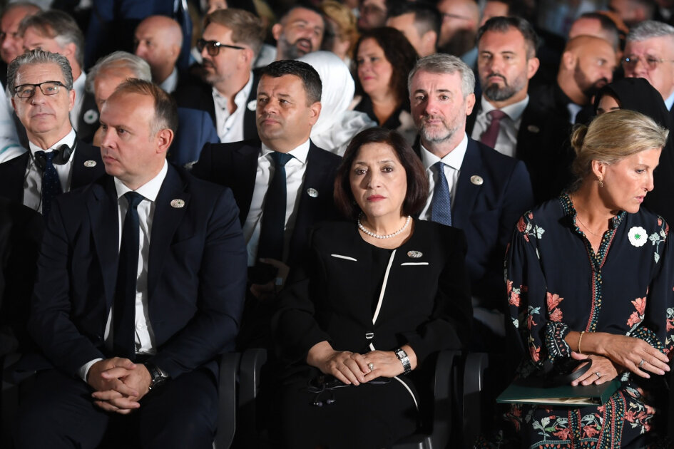 Azerbaijani Parliament Speaker attends commemorative ceremony for Srebrenica victims