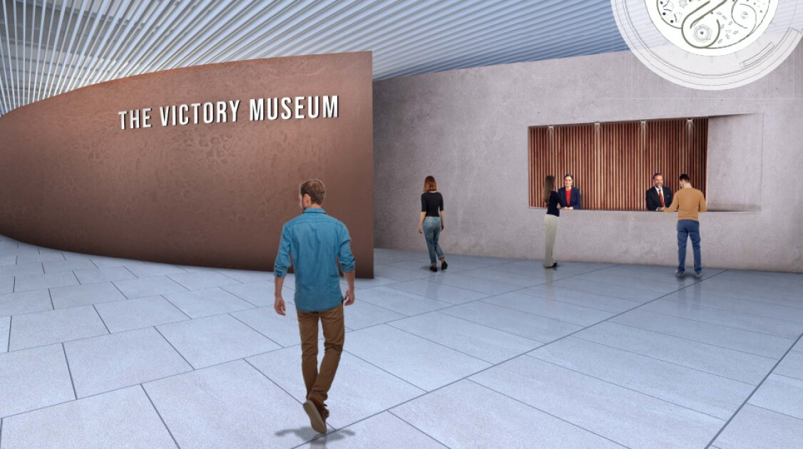 Construction of the Zafar Museum within the Zafar Park area is progressing rapidly