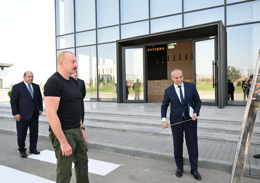 President Ilham Aliyev attended opening of tobacco products manufacturing facility at Aghdam Industrial Park