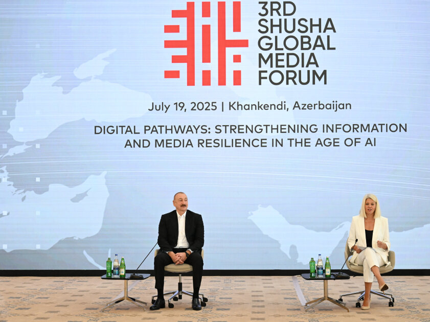 3rd Shusha Global Media Forum gets underway President Ilham Aliyev is attending the event