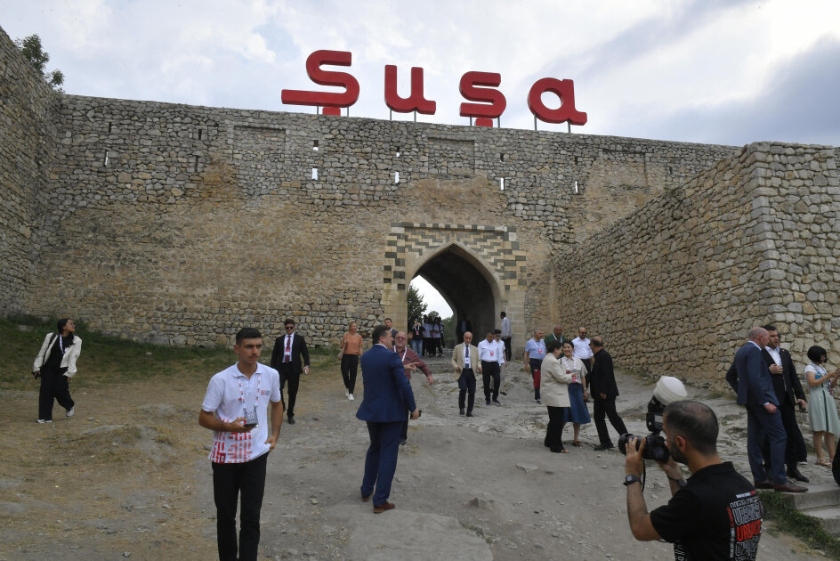 Participants of 3rd Shusha Global Media Forum visit historical sites of Shusha
