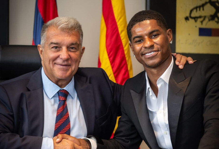 Marcus Rashford joins Barcelona