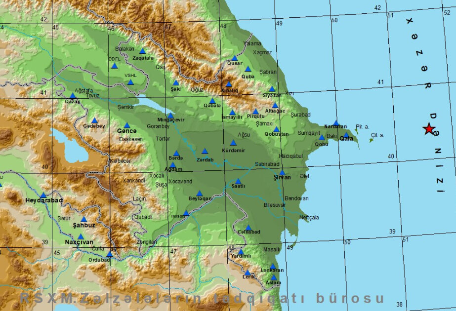 Magnitude 3 quake strikes Caspian Sea