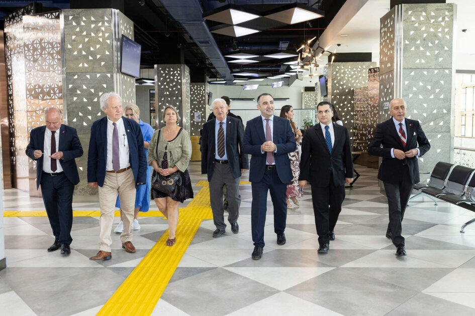 Delegation of Turkish Journalists’ Association visits “ASAN Khidmet” center