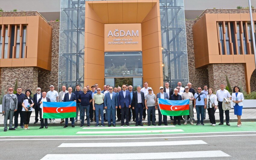 Leaders and representatives of political parties visit Aghdam