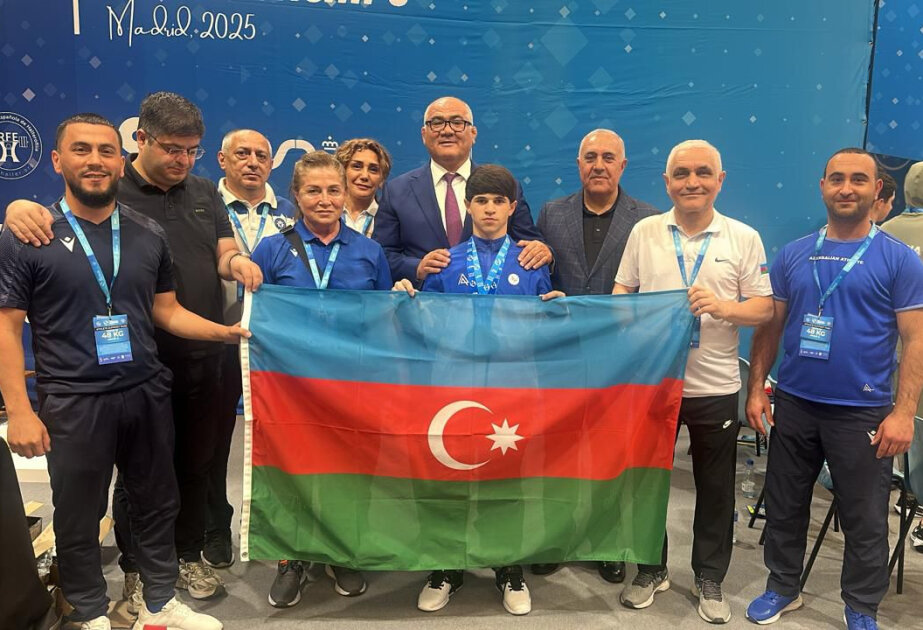Azerbaijan bags 7 medals at 2025 European Youth and U15 Championships in Spain