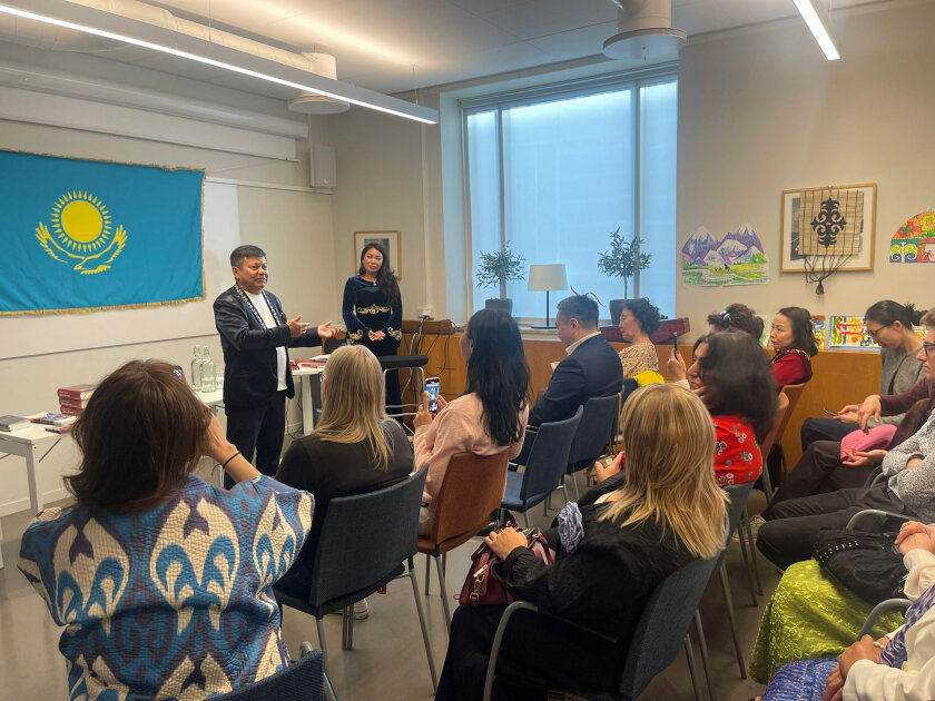 Azerbaijani diaspora in Stockholm takes part in event dedicated to the 180th anniversary of great Abai