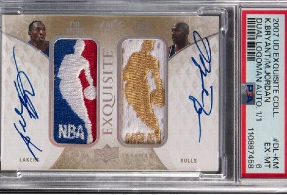 Jordan-Bryant basketball card sells for record $12.9M at auction