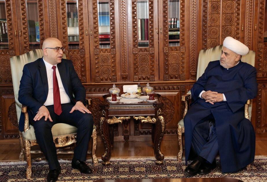Chairman of Caucasus Muslims Office: Israeli-Palestinian conflict should be resolved on the basis of “two-state solution"