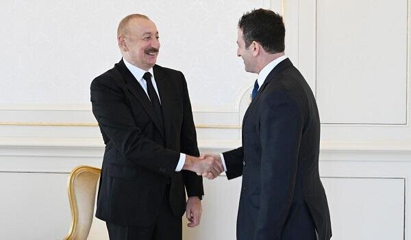 Ilham Aliyev received Jared Cohen