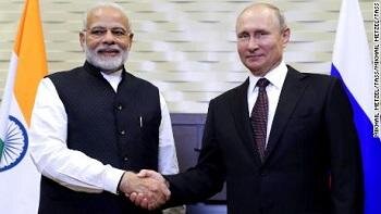 Modi, Putin hold phone talks on bilateral ties
