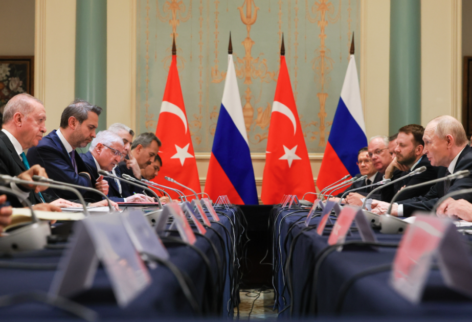 Turkish, Russian Presidents meet on sidelines of SCO summit in China