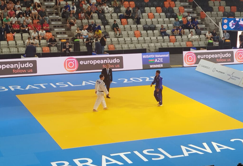 Another Azerbaijani judoka claims gold at European Championships in Slovakia