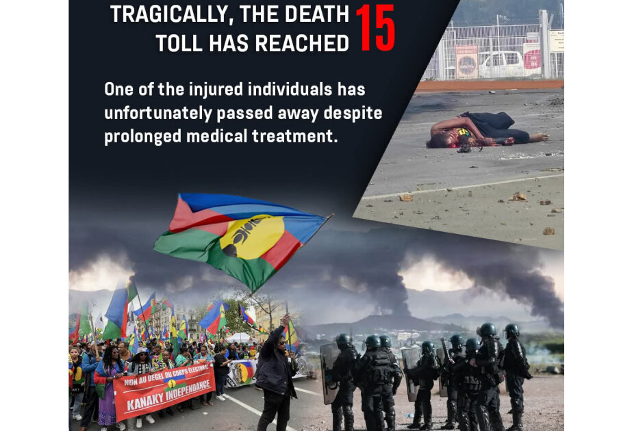 Baku Initiative Group condemns killing of Kanak inmate in New Caledonia