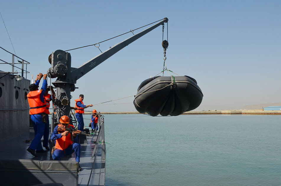 Azerbaijan Naval Forces hold exemplary ship combat exercise