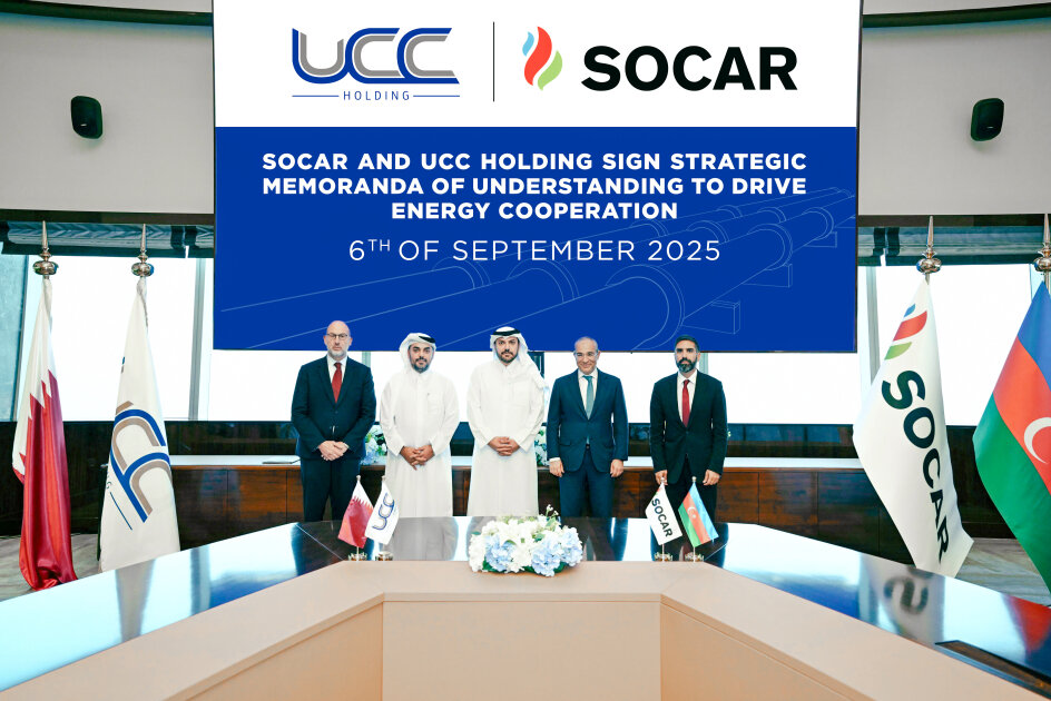 SOCAR and UCC Holding sign Memoranda of Understanding to boost energy cooperation