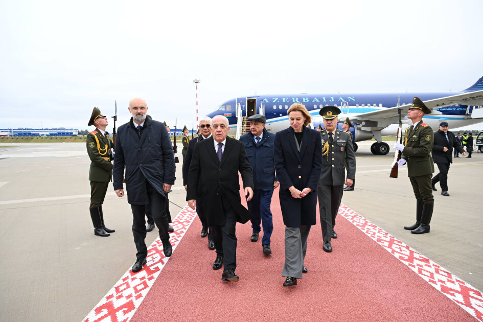 Azerbaijan’s Prime Minister visits Minsk