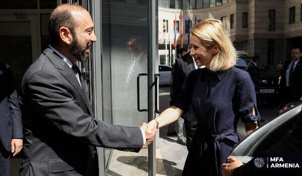 Ararat Mirzoyan had a meeting with Kaja Kallas