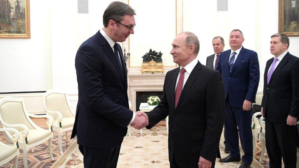 Putin and Vucic discuss military and energy cooperation