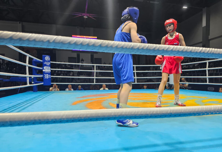 Azerbaijan`s female boxer claims 3rd CIS Games silver