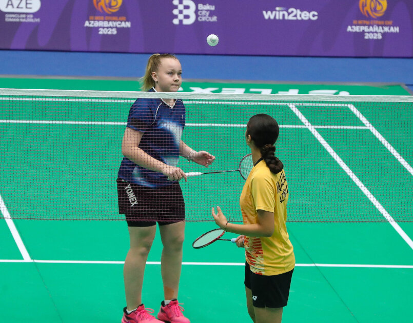 Azerbaijan's badminton team wraps up CIS Games with silver and six bronzes