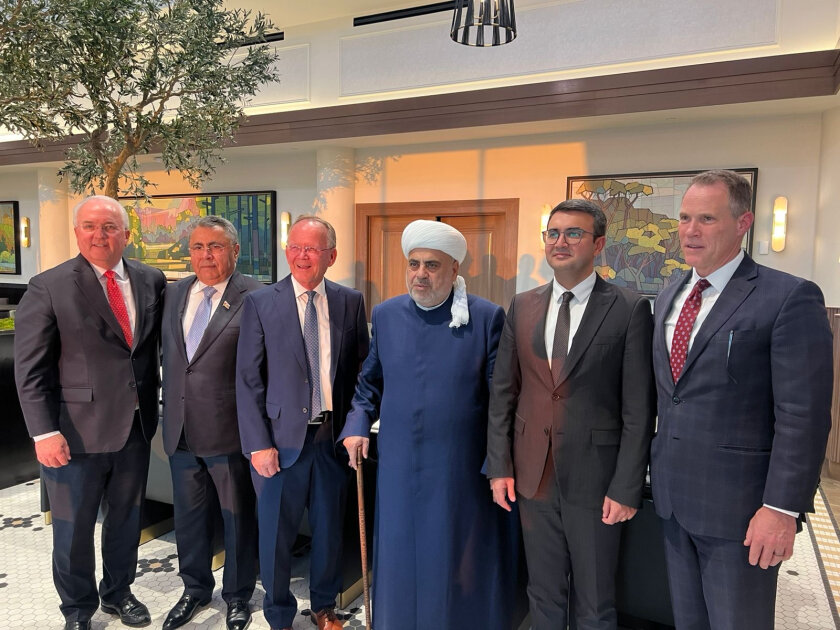 Visit of Chairman of Caucasus Muslims Office to U.S. continues