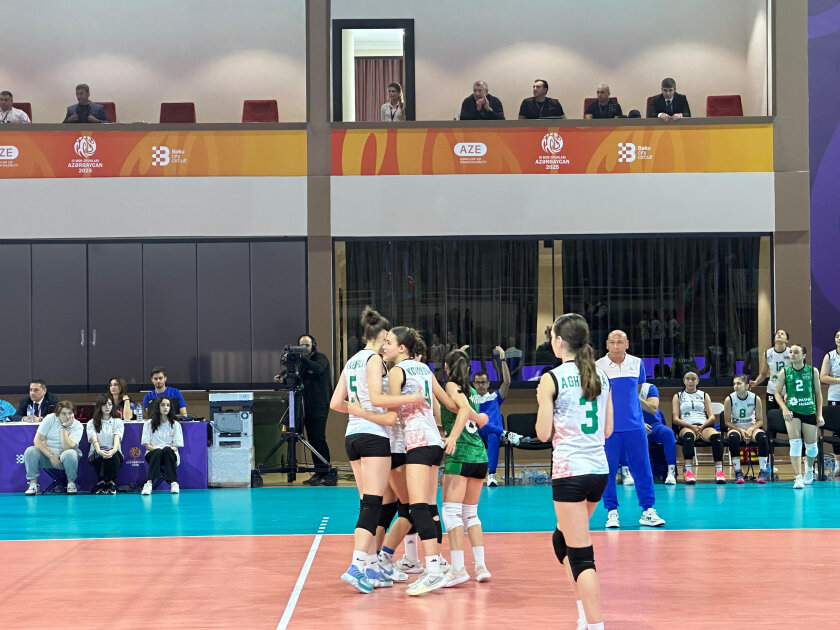 3rd CIS Games: Azerbaijan women's volleyball team wins bronze medal