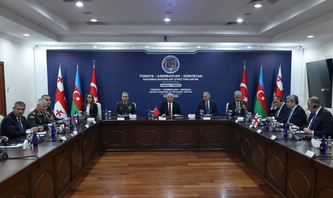 Türkiye-Azerbaijan-Georgia trilateral defense ministerial meeting held in Ankara