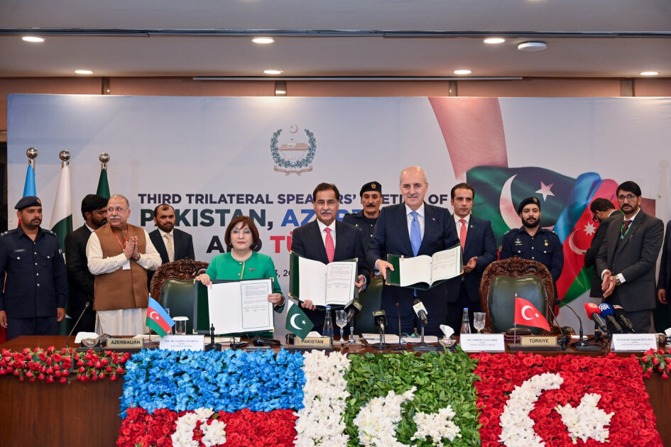 Speakers of Azerbaijan, Pakistan, and Türkiye adopt Islamabad Declaration