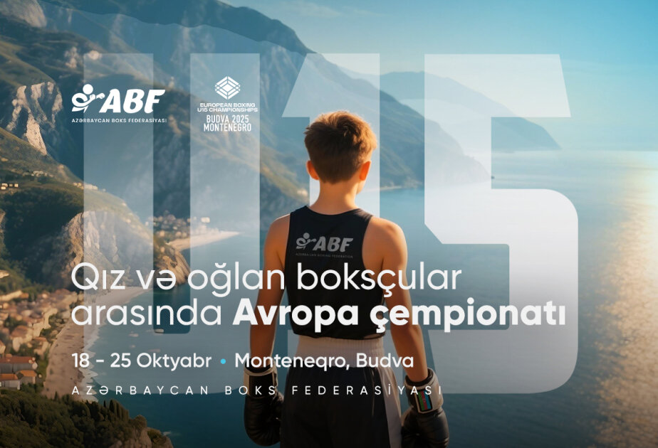 Azerbaijani boxers ready for action at Budva 2025 European U15 Boxing Championships