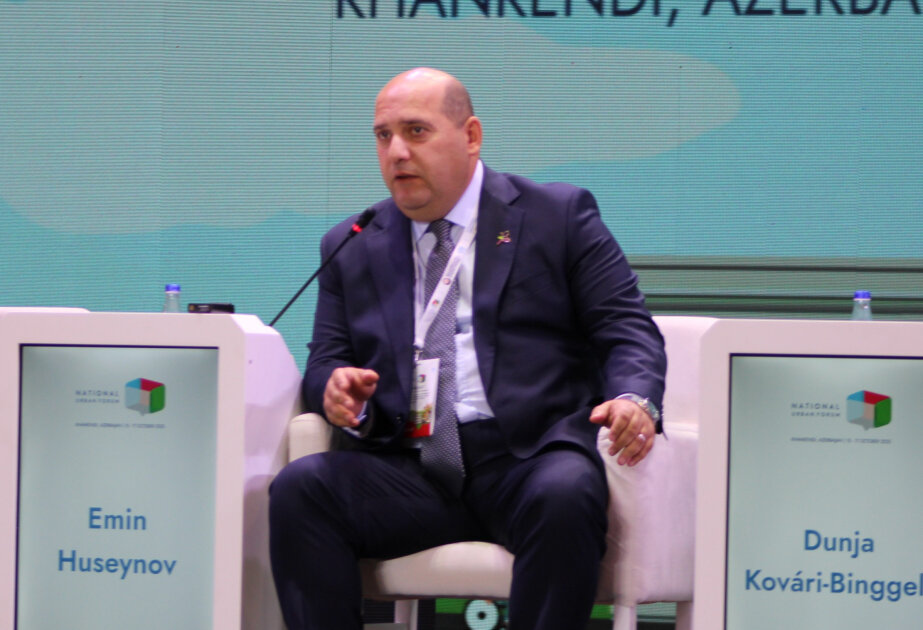 Emin Huseynov: Reconstruction of liberated territories relies on principles of planning and inclusive management