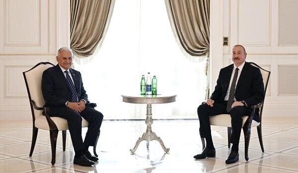 Ilham Aliyev received Binali Yildirim