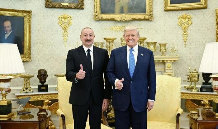 Ilham Aliyev meets Trump at Gaza Summit