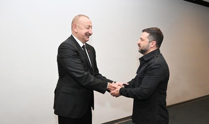 Zelensky on meeting with Aliyev in Copenhagen
