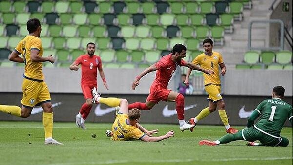 Azerbaijan vs. Ukraine: Score opened - Live