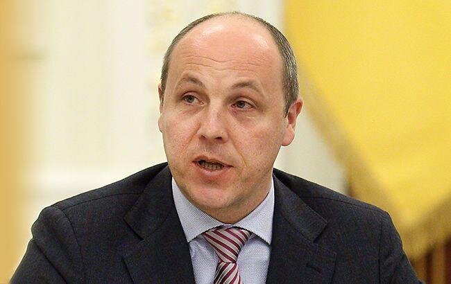 Parubiy was awarded the title of Hero of Ukraine