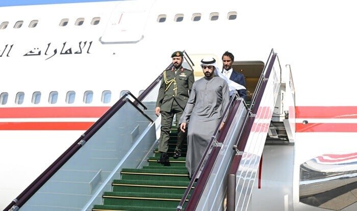 UAE Crown Prince Sheikh Hamdan arrives in Azerbaijan - Photo